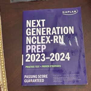 Kaplan NCLEX-RN Prep Book - Purple Cover